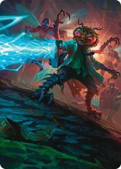 Baxter, Exzzperimental Zzientist Art Card, Art Series: Teenage Mutant Ninja Turtles 51