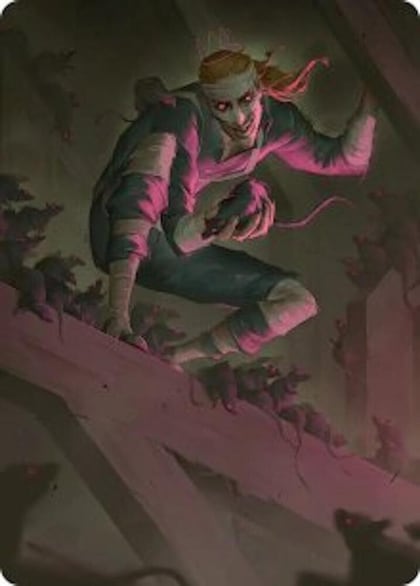 Rat King, the Chaosbringer Art Card, Art Series: Teenage Mutant Ninja Turtles 53