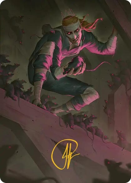 Rat King, the Chaosbringer Art Card (Gold-Stamped Signature), Art Series: Teenage Mutant Ninja Turtles 53