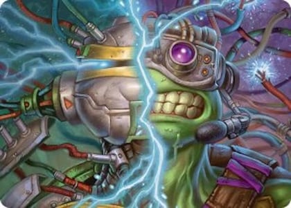 Mind Transfer Protocol Art Card, Art Series: Teenage Mutant Ninja Turtles 5