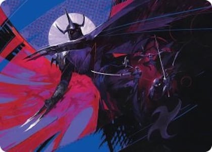 Shredder's Technique Art Card, Art Series: Teenage Mutant Ninja Turtles 7