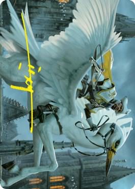 Gryff Rider Art Card (Gold-Stamped Signature), Art Series: Innistrad: Crimson Vow 10