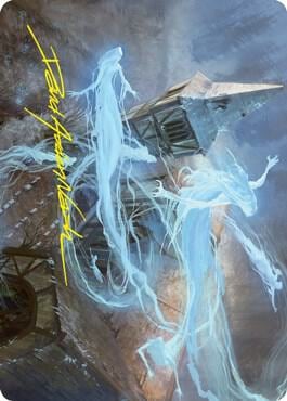 Hallowed Haunting Art Card (Gold-Stamped Signature), Art Series: Innistrad: Crimson Vow 12