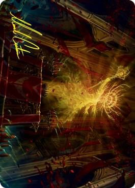 Katilda, Dawnhart Martyr Art Card (Gold-Stamped Signature), Art Series: Innistrad: Crimson Vow 14