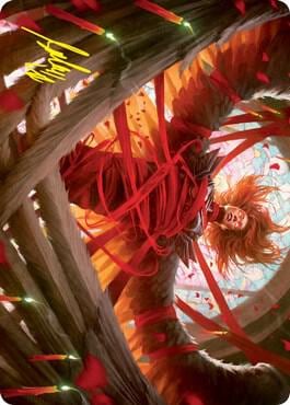 Sigarda's Imprisonment Art Card (Gold-Stamped Signature), Art Series: Innistrad: Crimson Vow 16