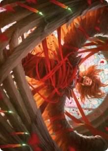 Sigarda's Imprisonment Art Card, Art Series: Innistrad: Crimson Vow 16