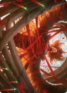 Sigarda's Imprisonment Art Card, Art Series: Innistrad: Crimson Vow 16