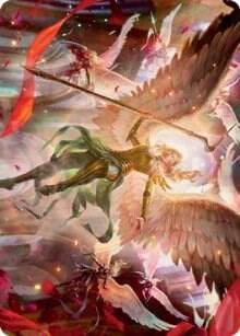 Sigarda's Summons Art Card, Art Series: Innistrad: Crimson Vow 17