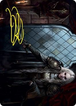 Thalia, Guardian of Thraben Art Card (Gold-Stamped Signature), Art Series: Innistrad: Crimson Vow 18