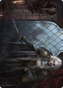 Thalia, Guardian of Thraben Art Card, Art Series: Innistrad: Crimson Vow 18