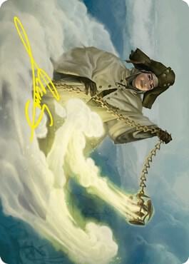 Traveling Minister Art Card (Gold-Stamped Signature), Art Series: Innistrad: Crimson Vow 19