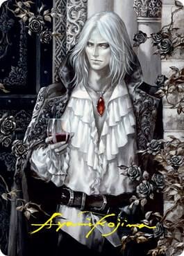 Sorin the Mirthless (2/81) Art Card (Gold-Stamped Signature), Art Series: Innistrad: Crimson Vow 2