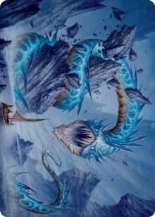 Biolume Serpent Art Card, Art Series: Innistrad: Crimson Vow 20