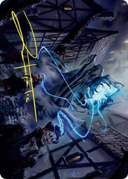 Dreamshackle Geist Art Card (Gold-Stamped Signature), Art Series: Innistrad: Crimson Vow 22