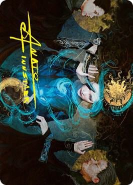 Witness the Future Art Card (Gold-Stamped Signature), Art Series: Innistrad: Crimson Vow 27