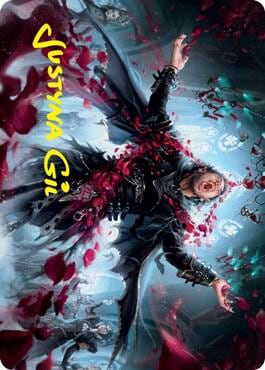 Bloodsoaked Reveler Art Card (Gold-Stamped Signature), Art Series: Innistrad: Crimson Vow 29