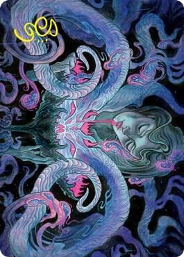 Demonic Bargain Art Card (Gold-Stamped Signature), Art Series: Innistrad: Crimson Vow 30