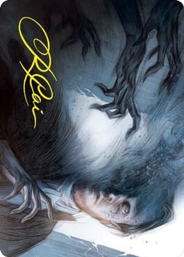 Dread Fugue Art Card (Gold-Stamped Signature), Art Series: Innistrad: Crimson Vow 31