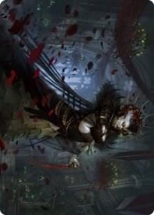 Falkenrath Forebear Art Card, Art Series: Innistrad: Crimson Vow 33