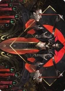 Gift of Fangs Art Card, Art Series: Innistrad: Crimson Vow 34