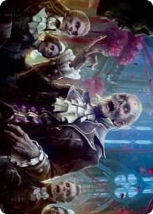 Undead Butler Art Card, Art Series: Innistrad: Crimson Vow 37