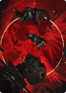 Abrade Art Card, Art Series: Innistrad: Crimson Vow 38