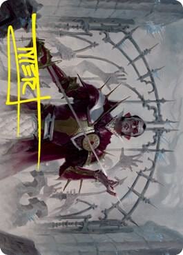 Cemetery Gatekeeper Art Card (Gold-Stamped Signature), Art Series: Innistrad: Crimson Vow 39