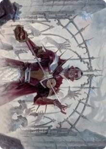 Cemetery Gatekeeper Art Card, Art Series: Innistrad: Crimson Vow 39