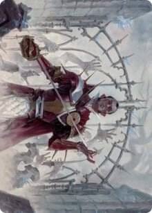 Cemetery Gatekeeper Art Card, Art Series: Innistrad: Crimson Vow 39