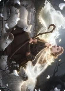 Ancestor's Embrace Art Card, Art Series: Innistrad: Crimson Vow 4