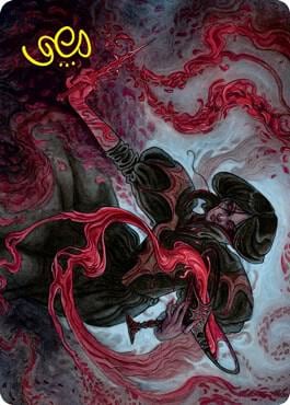 Change of Fortune Art Card (Gold-Stamped Signature), Art Series: Innistrad: Crimson Vow 40