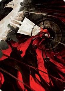 Curse of Hospitality Art Card, Art Series: Innistrad: Crimson Vow 41