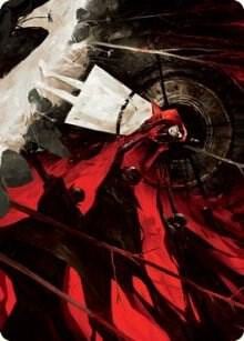 Curse of Hospitality Art Card, Art Series: Innistrad: Crimson Vow 41