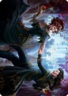 Falkenrath Celebrants (43/81) Art Card, Art Series: Innistrad: Crimson Vow 43