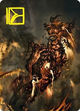 Pyre Spawn Art Card (Gold-Stamped Signature), Art Series: Innistrad: Crimson Vow 48
