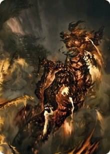 Pyre Spawn Art Card, Art Series: Innistrad: Crimson Vow 48