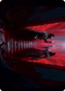 Vampires' Vengeance Art Card, Art Series: Innistrad: Crimson Vow 49