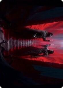 Vampires' Vengeance Art Card, Art Series: Innistrad: Crimson Vow 49