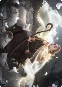 Ancestor's Embrace Art Card, Art Series: Innistrad: Crimson Vow 4