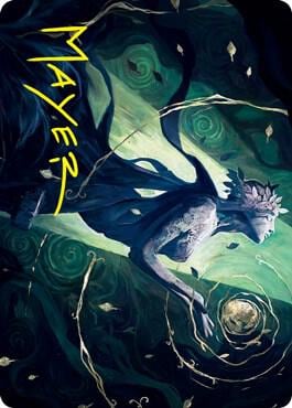 Nature's Embrace Art Card (Gold-Stamped Signature), Art Series: Innistrad: Crimson Vow 52