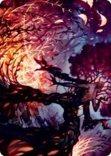 Splendid Reclamation Art Card, Art Series: Innistrad: Crimson Vow 55