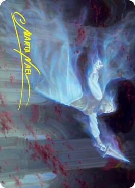 Dorothea, Vengeful Victim (57/81) Art Card (Gold-Stamped Signature), Art Series: Innistrad: Crimson Vow 57