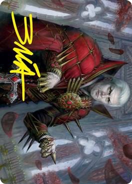 Edgar, Charmed Groom (59/81) Art Card (Gold-Stamped Signature), Art Series: Innistrad: Crimson Vow 59