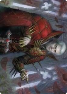 Edgar, Charmed Groom (59/81) Art Card, Art Series: Innistrad: Crimson Vow 59
