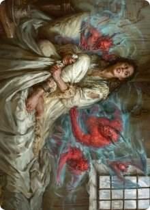 Eruth, Tormented Prophet Art Card, Art Series: Innistrad: Crimson Vow 61