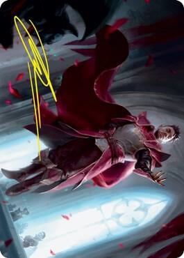Markov Waltzer Art Card (Gold-Stamped Signature), Art Series: Innistrad: Crimson Vow 63