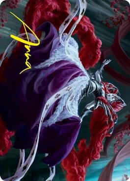 Olivia, Crimson Bride Art Card (Gold-Stamped Signature), Art Series: Innistrad: Crimson Vow 65