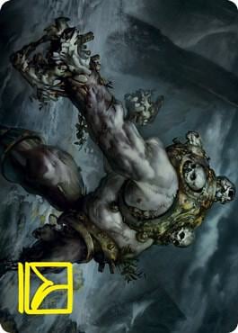 Skull Skaab Art Card (Gold-Stamped Signature), Art Series: Innistrad: Crimson Vow 67