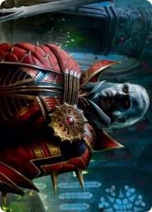 Edgar, Charmed Groom (75/81) Art Card, Art Series: Innistrad: Crimson Vow 75