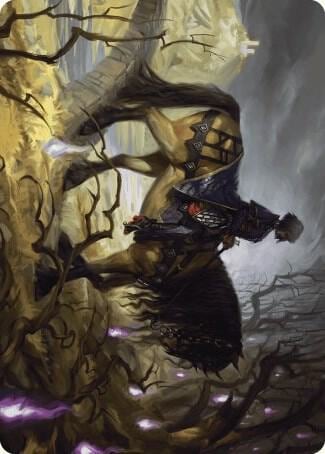 Rowan's Grim Search Art Card, Art Series: Wilds of Eldraine 13
